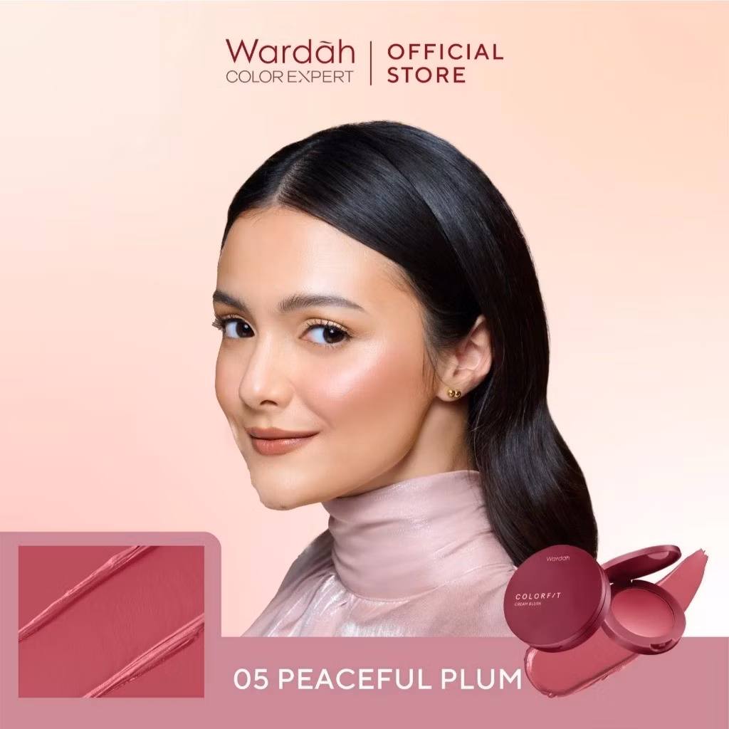 Wardah Colorfit Cream Blush 05 3 G