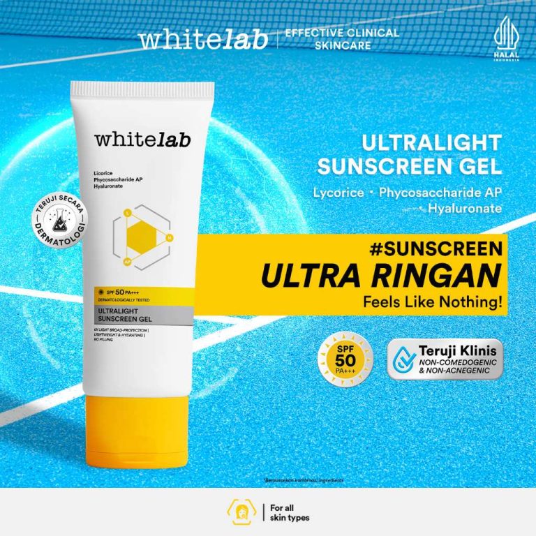 Whitelab Ultra Light Sunscreen Gel 30G
