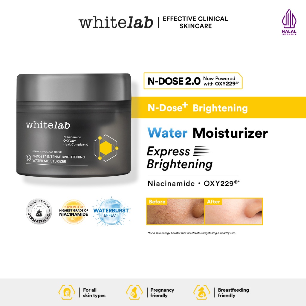 Whitelab N-Dose Intense Brightening Water Moisturizer 20G