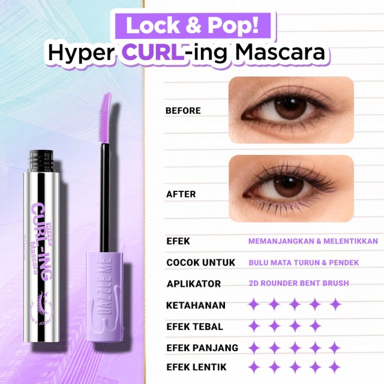 Dazzle Me Lock & Pop Hyper Curl-Ing Mascara