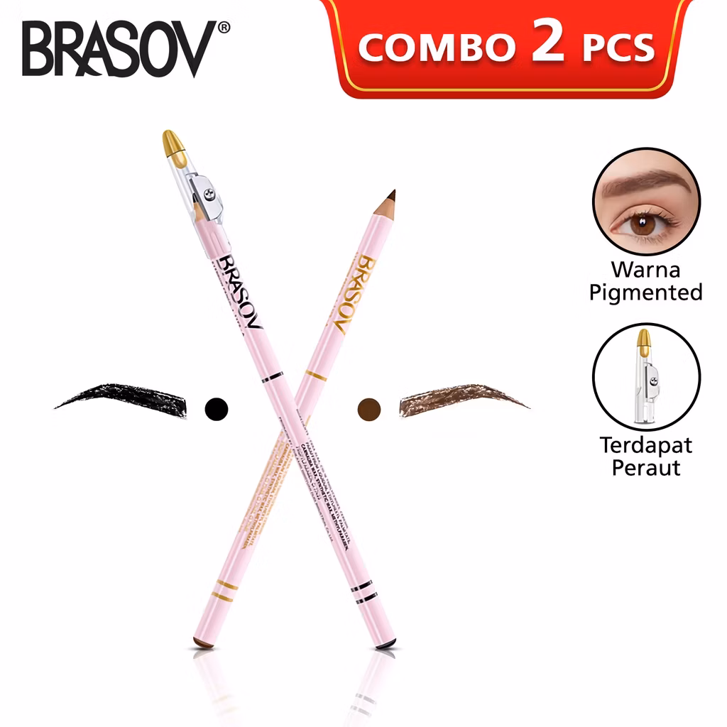 Brasov Eyebrow Pencil Type A 002 Black
