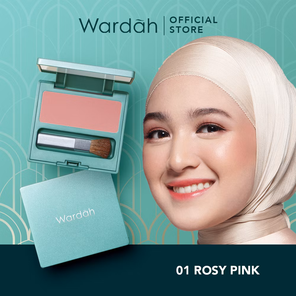 Wardah Exclusive Blush On 01