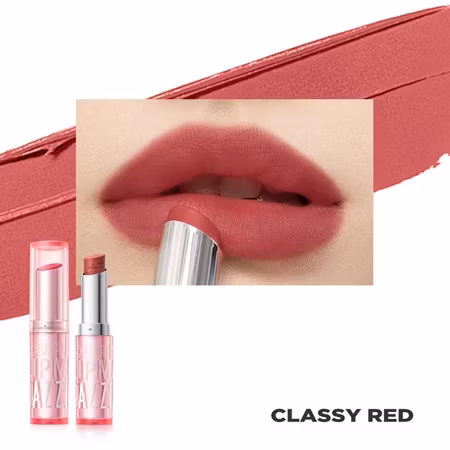 Dazzle Me Color Chrome Lip Matte R03 Classy Red