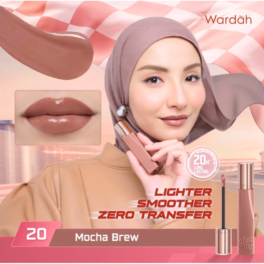 Wardah Glasting Liquid Lip 20
