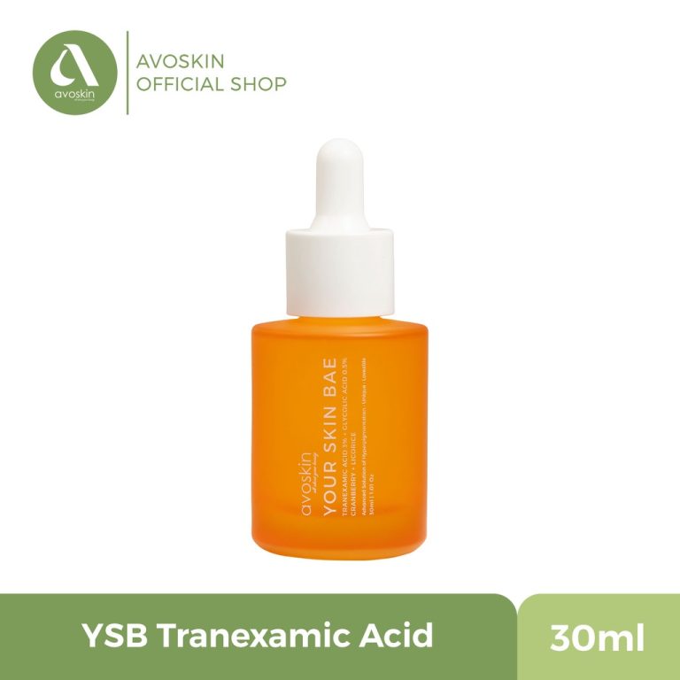 Avoskin Ysb Serum Tranexamic Acid 3% + Glycolid Acid + Cranberry+ Licorice 30ml