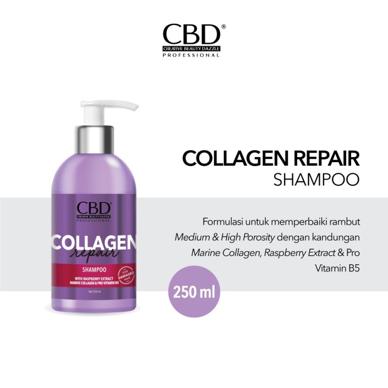 Cbd Collagen Repair Shampo 250ml