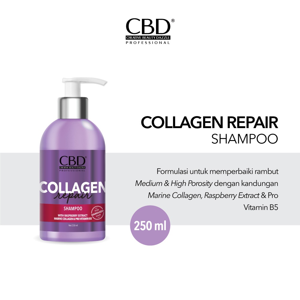 Cbd Collagen Repair Shampo 250ml